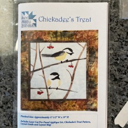 Chickadee's Treat Pre-Fused, Laser Cut Applique Kit