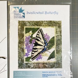 Swallowtail Butterfly Pre-Fused, Laser Cut Applique Kit